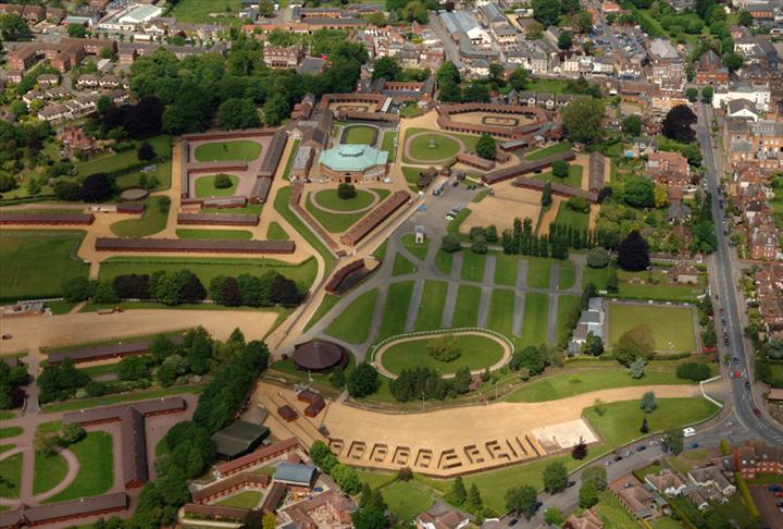 Aerial View Of The National Stud, Newmarket